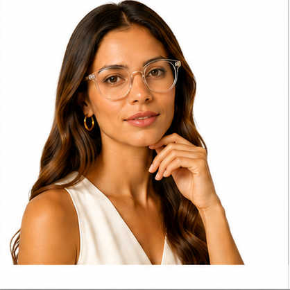Planet 52 Crystal Round Prescription Glasses - Medium Fit - image 8