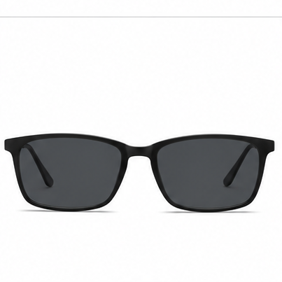 Planet 59 Black Silver Rectangle Prescription Glasses - image 4