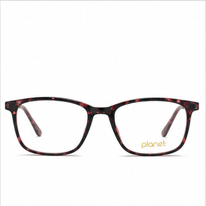 Planet 59 Purple Gold Rectangle Prescription Glasses - image 2