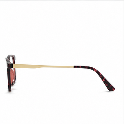 Planet 59 Purple Gold Rectangle Prescription Glasses - image 3