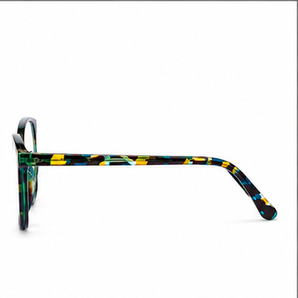 Planet 64 Blue Mix Rectangle Prescription Glasses - image 3