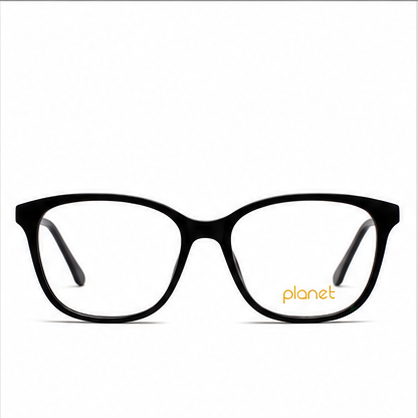 Planet 64 Black Rectangle Prescription Glasses - image 2