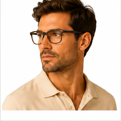 Planet 67 Tortoise Rectangle Prescription Glasses - image 7