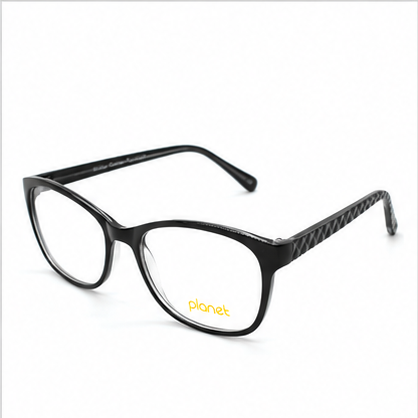 Planet 70 Black Round Prescription Glasses - image 1