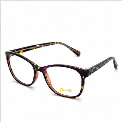 Planet 70 Purple Mix Round Prescription Glasses - image 1