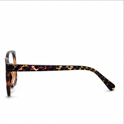 Planet 70 Purple Mix Round Prescription Glasses - image 3