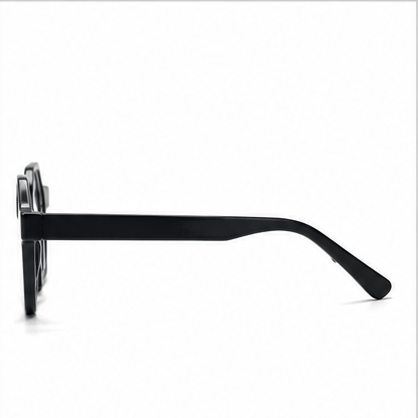 Planet 72 Black Geometric Prescription Glasses - image 3
