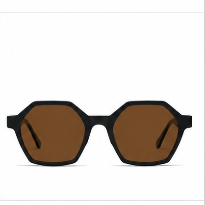 Planet 72 Black Geometric Prescription Glasses - image 6