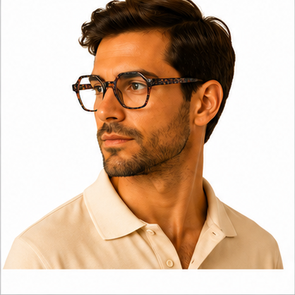 Planet 72 Purple Mix Geometric Prescription Glasses - image 7