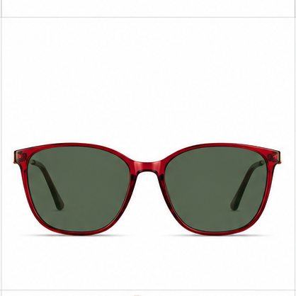 Planet 73 Red Gold Rectangle Prescription Glasses - image 5