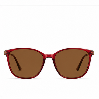 Planet 73 Red Gold Rectangle Prescription Glasses - image 6
