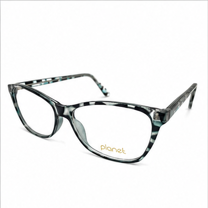 Planet 74 Green Mix Round Prescription Glasses - image 1