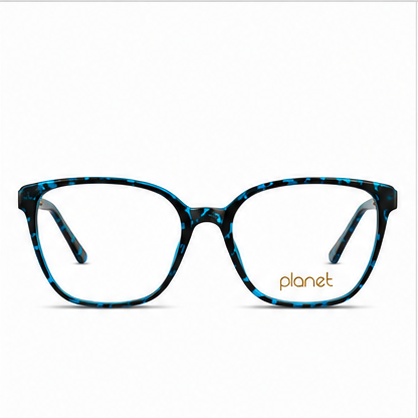 Planet 75 Blue Mix Square Prescription Glasses - image 2