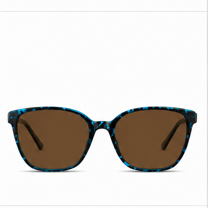 Planet 75 Blue Mix Square Prescription Glasses - image 6