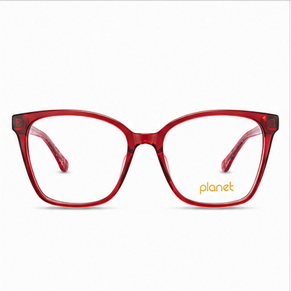 Planet 76 Wine Square Prescription Glasses - image 2
