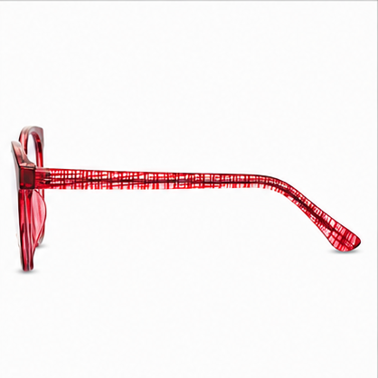 Planet 76 Wine Square Prescription Glasses - image 3