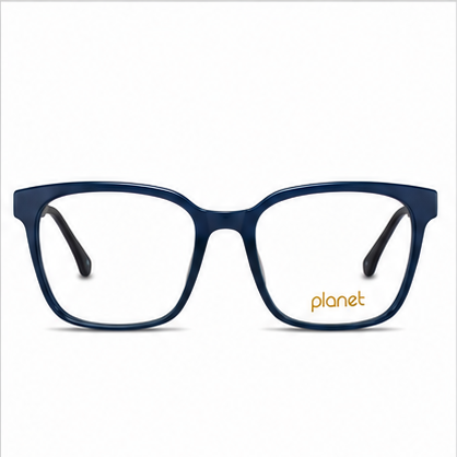 Planet 77 Navy Square Prescription Glasses - image 2