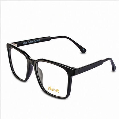 Planet 77 Black Square Prescription Glasses - image 1