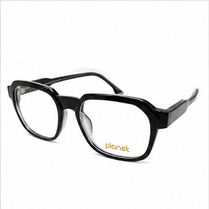 Planet 78 Black Square Prescription Glasses - image 1