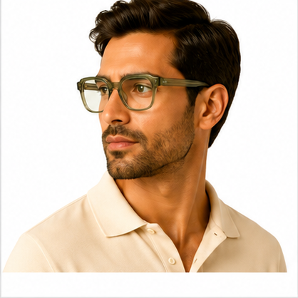 Planet 78 Sage Square Prescription Glasses - image 7