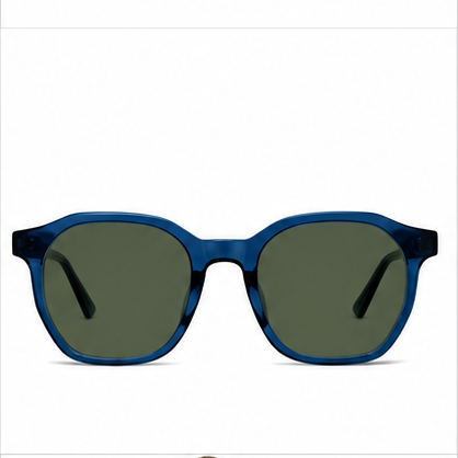 Planet 79 Blue Geometric Prescription Glasses - image 5