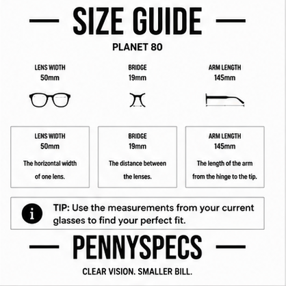 Planet 80 Black Geometric Prescription Glasses - image 9