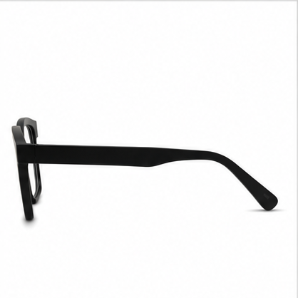 Planet 81 Matt Black Square Prescription Glasses - image 3