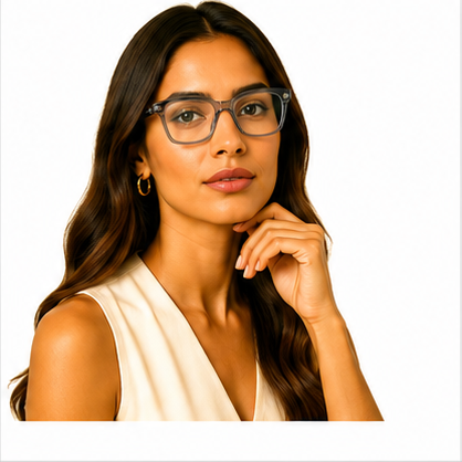 Planet 84 Clear Square Prescription Glasses - image 8
