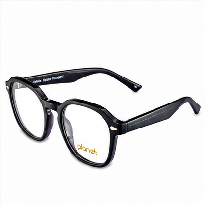 Planet 85 Black Square Prescription Glasses - image 1