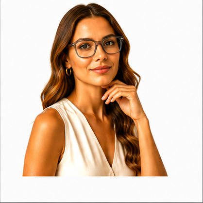 PLANET+01 Grey Tortoise Rectangle Prescription Glasses - image 8