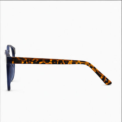 PLANET+19 Navy Tortoise Rectangle Prescription Glasses - image 3