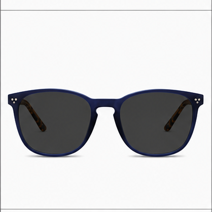PLANET+19 Navy Tortoise Rectangle Prescription Glasses - image 4