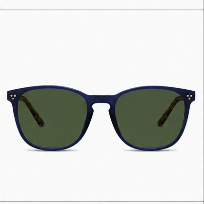 PLANET+19 Navy Tortoise Rectangle Prescription Glasses - image 5