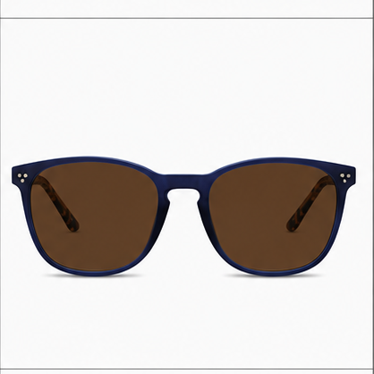 PLANET+19 Navy Tortoise Rectangle Prescription Glasses - image 6