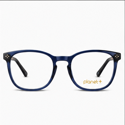 PLANET+19 Black Rectangle Prescription Glasses - image 2
