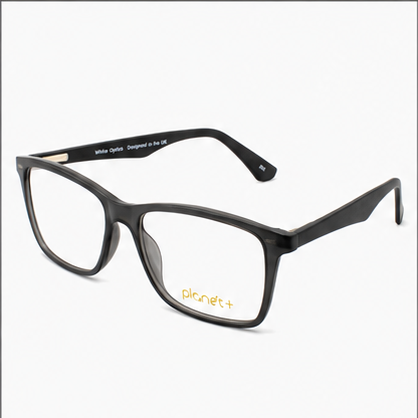 PLANET+20 Black Rectangle Prescription Glasses - image 1