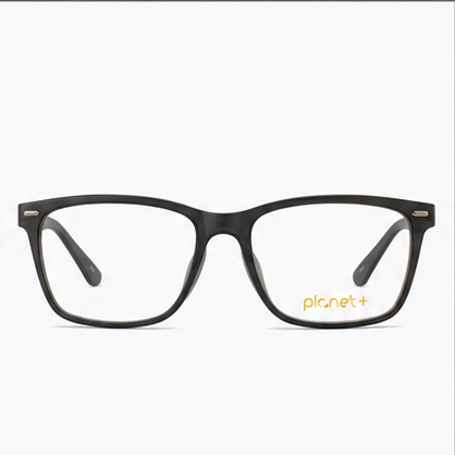PLANET+20 Black Rectangle Prescription Glasses - image 2