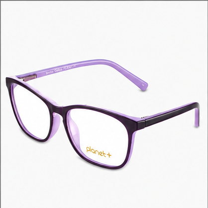 PLANET+21 Purple Round Prescription Glasses - image 1