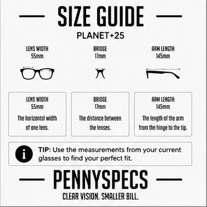 PLANET+25 Black Brown Rectangle Prescription Glasses - image 9