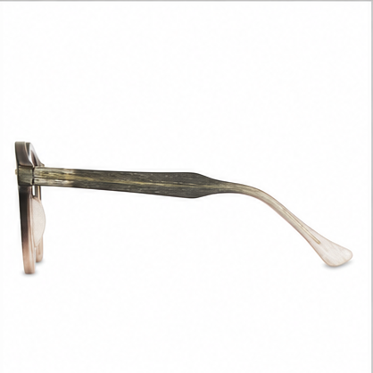 PLANET+28 Black Beige Round Prescription Glasses - image 3