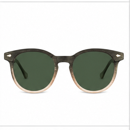 PLANET+28 Black Beige Round Prescription Glasses - image 5