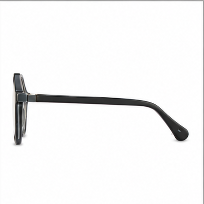 PLANET+29 Black Grey Geometric Prescription Glasses - image 3