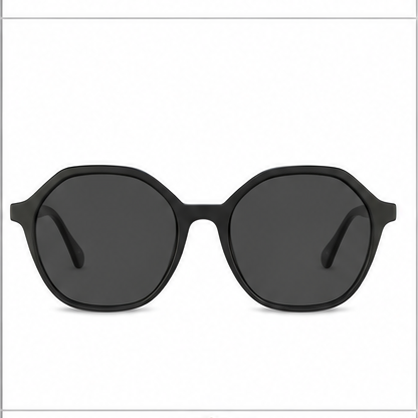 PLANET+29 Black Grey Geometric Prescription Glasses - image 4
