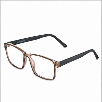 Shoreditch Crystal Grey Square Prescription Glasses - image 1