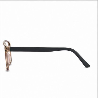 Shoreditch Crystal Grey Square Prescription Glasses - image 3