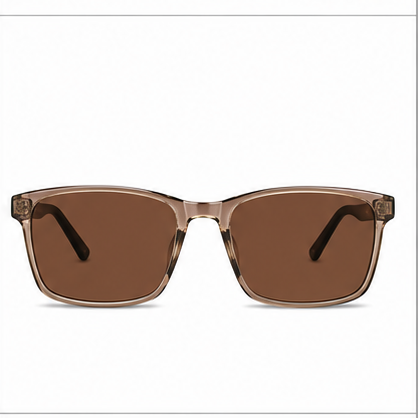Shoreditch Crystal Grey Square Prescription Glasses - image 6