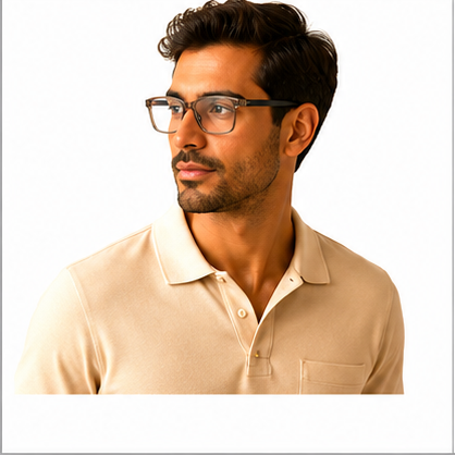 Shoreditch Crystal Grey Square Prescription Glasses - image 7