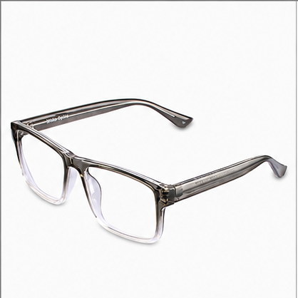 Stratford Grey Crystal Rectangle Prescription Glasses - image 1