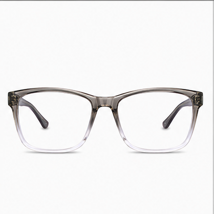 Stratford Grey Crystal Rectangle Prescription Glasses - image 2