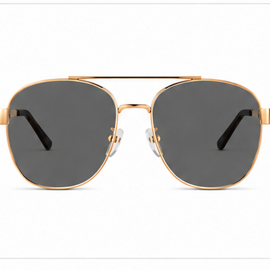 Tommy 21 Gold Aviator Prescription Glasses - image 4